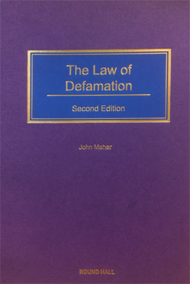 The Law of Defamation - Second Edition - CLICK HERE for more information
